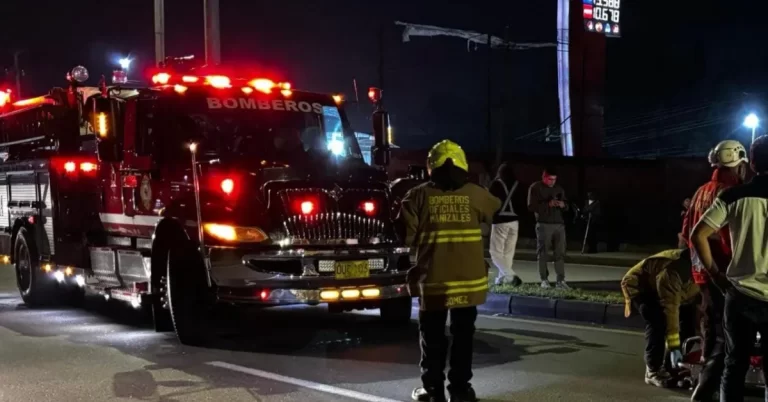 Un motociclista se accidentó en la vía al Magdalena
